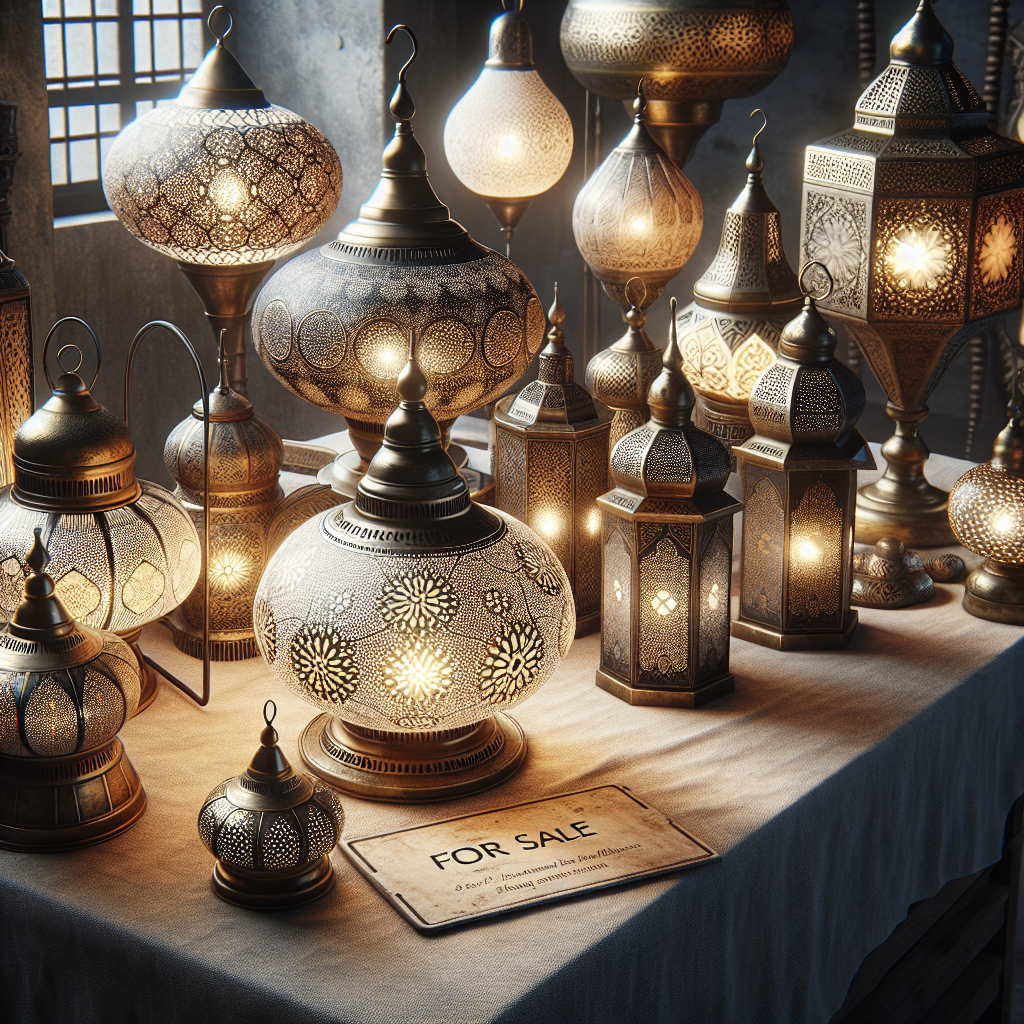 Exotic Radiance: Discover Authentic Moroccan Lights and Lanterns